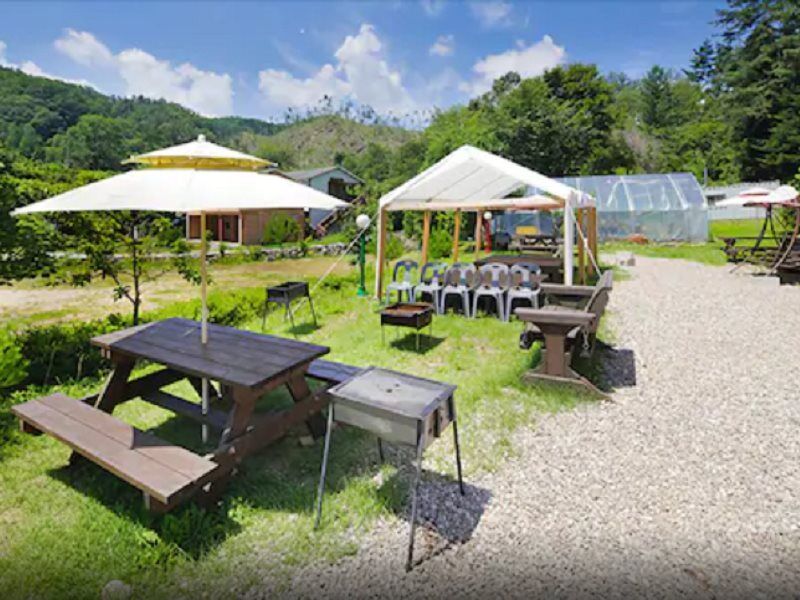 Pyeongchang Bongpyeong Starlight Pension Extérieur photo